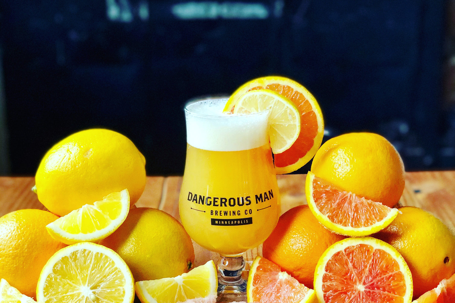 Double Boysenberry Milkshake IPA Dangerous Man Brewing Company