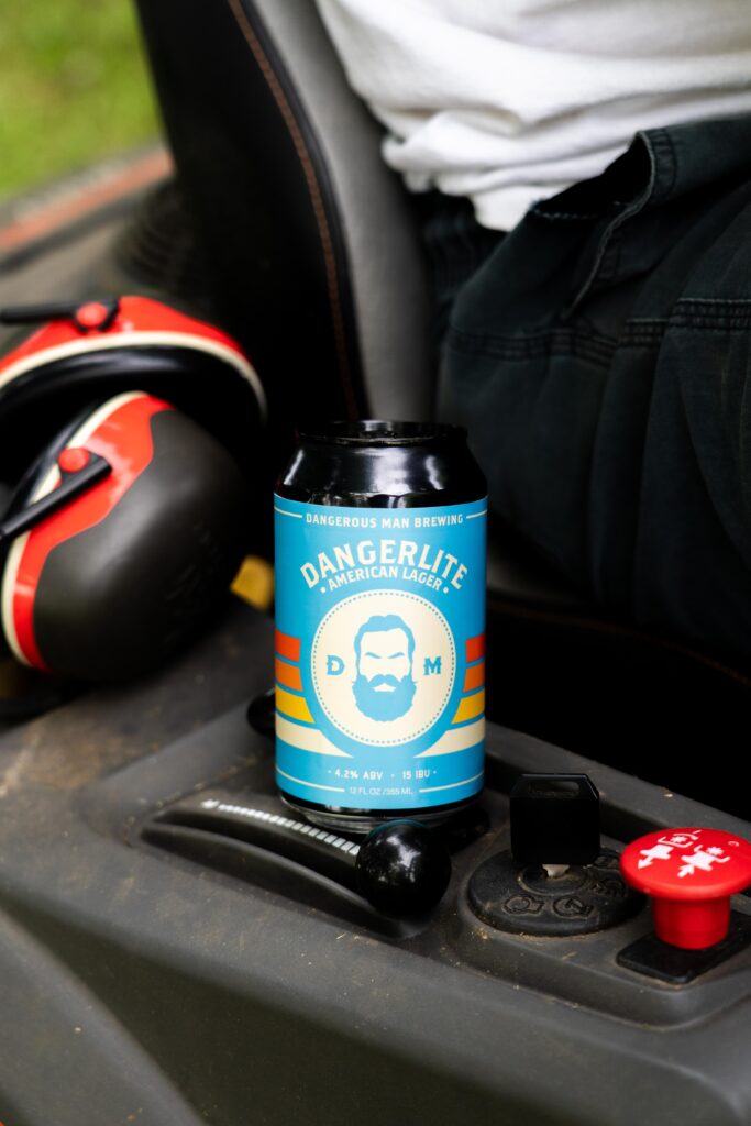 DangerLite American Lager Single Can